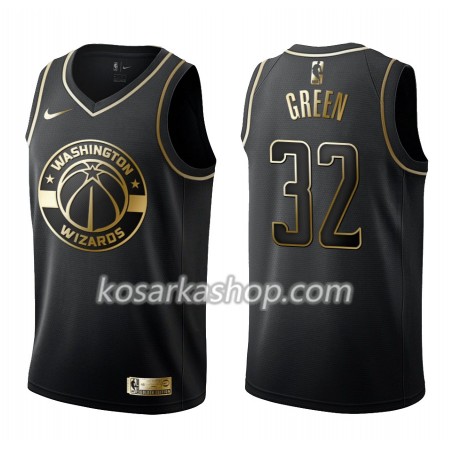 Dres Washington Wizards Jeff Green 32 Nike Crna Golden Edition Swingman